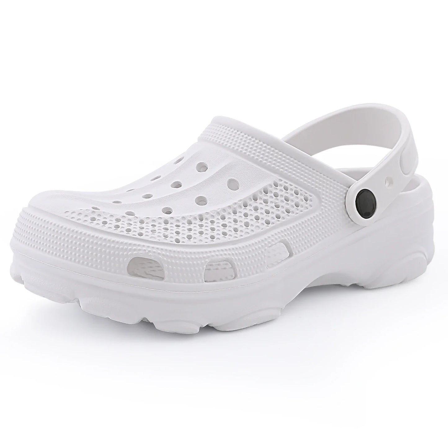 Comwarm Men Breathable Garden Sandals Non Slip Comfort Shoes