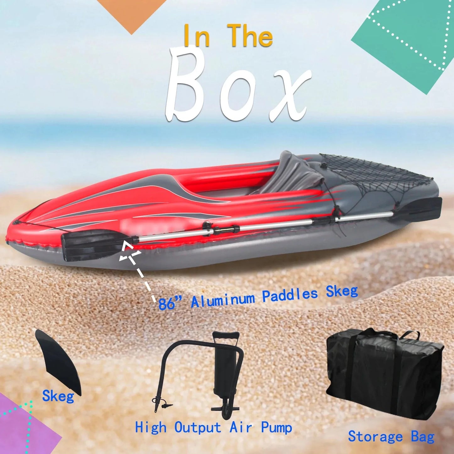HHSJZWCY Inflatable Kayak Fishing Boat With Paddles And Pump