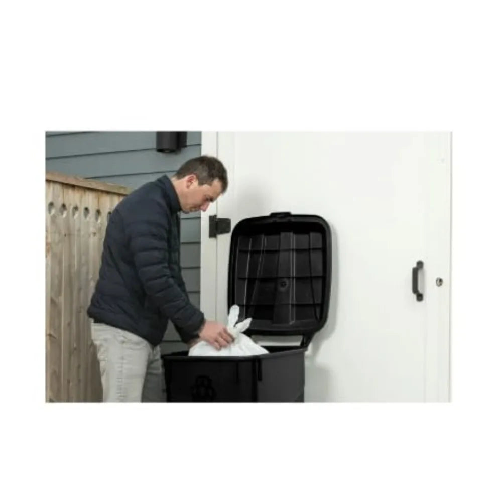 Heavy Duty Outdoor Trash Cans With Locking Lid And Wheels