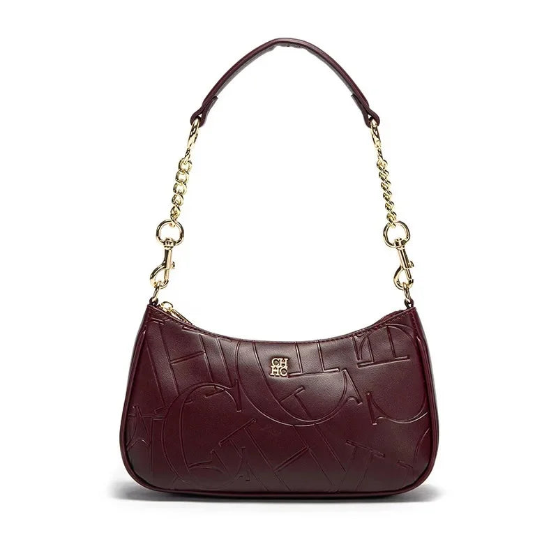 CHCHCN Bent Moon Bag Large Capacity Crossbody Shoulder Bag For Women