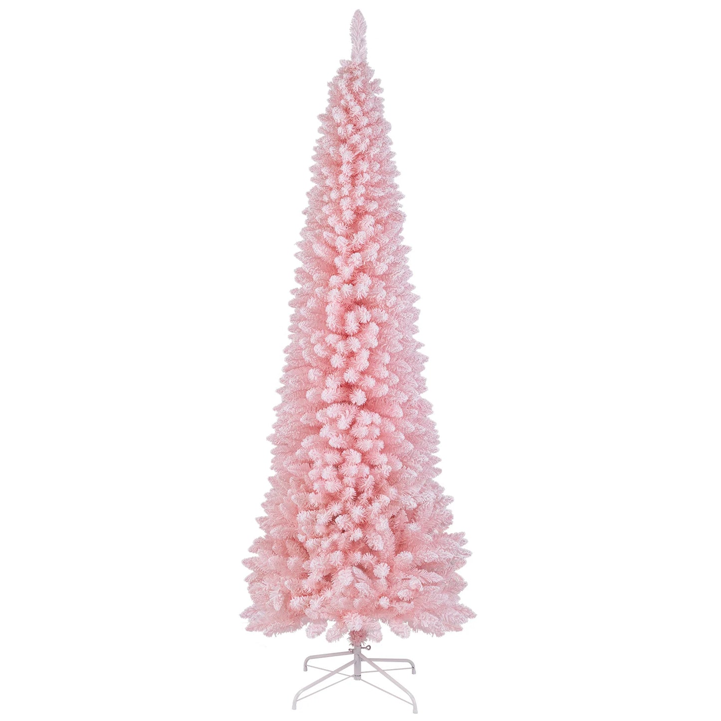 LIFEZEA Pencil Shape Christmas Tree Artificial Holiday Decoration