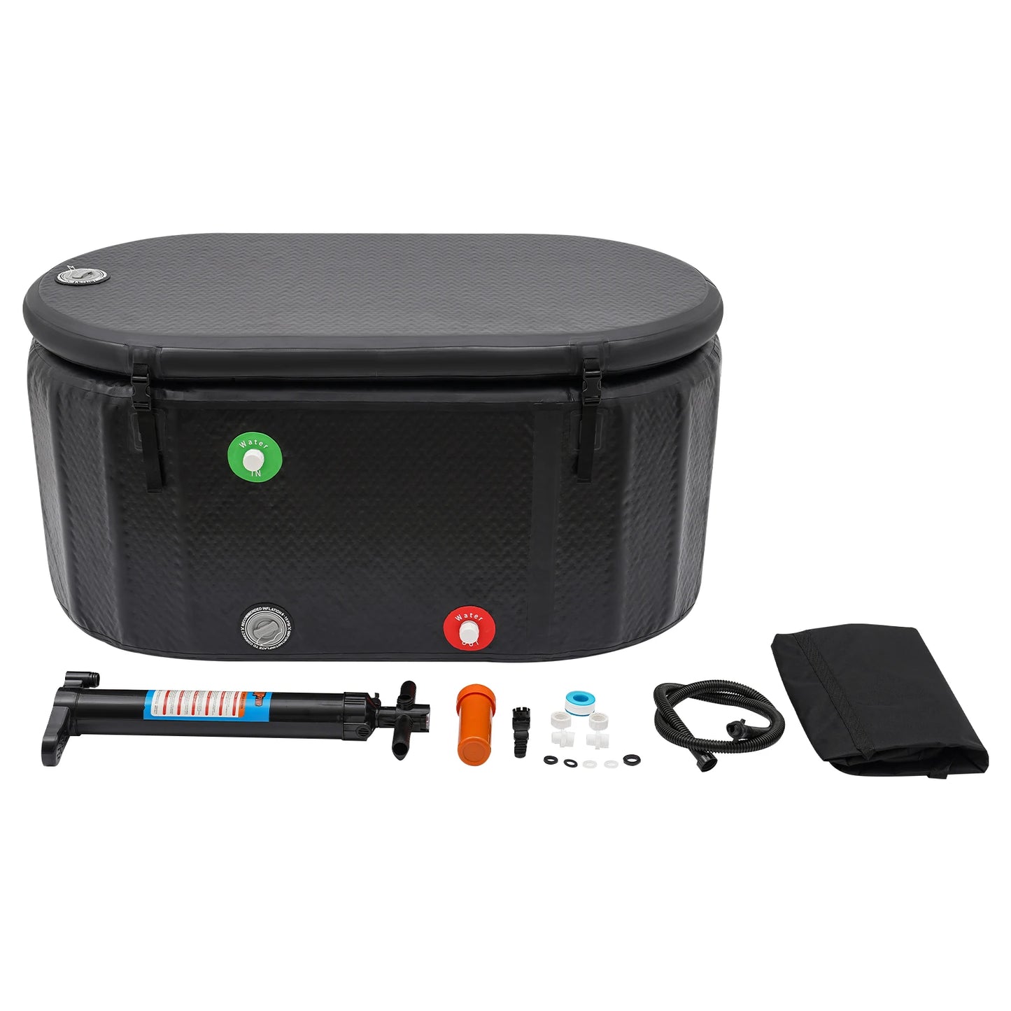 PVC Inflatable Bathtub Freestanding Ice Bath For Athletes