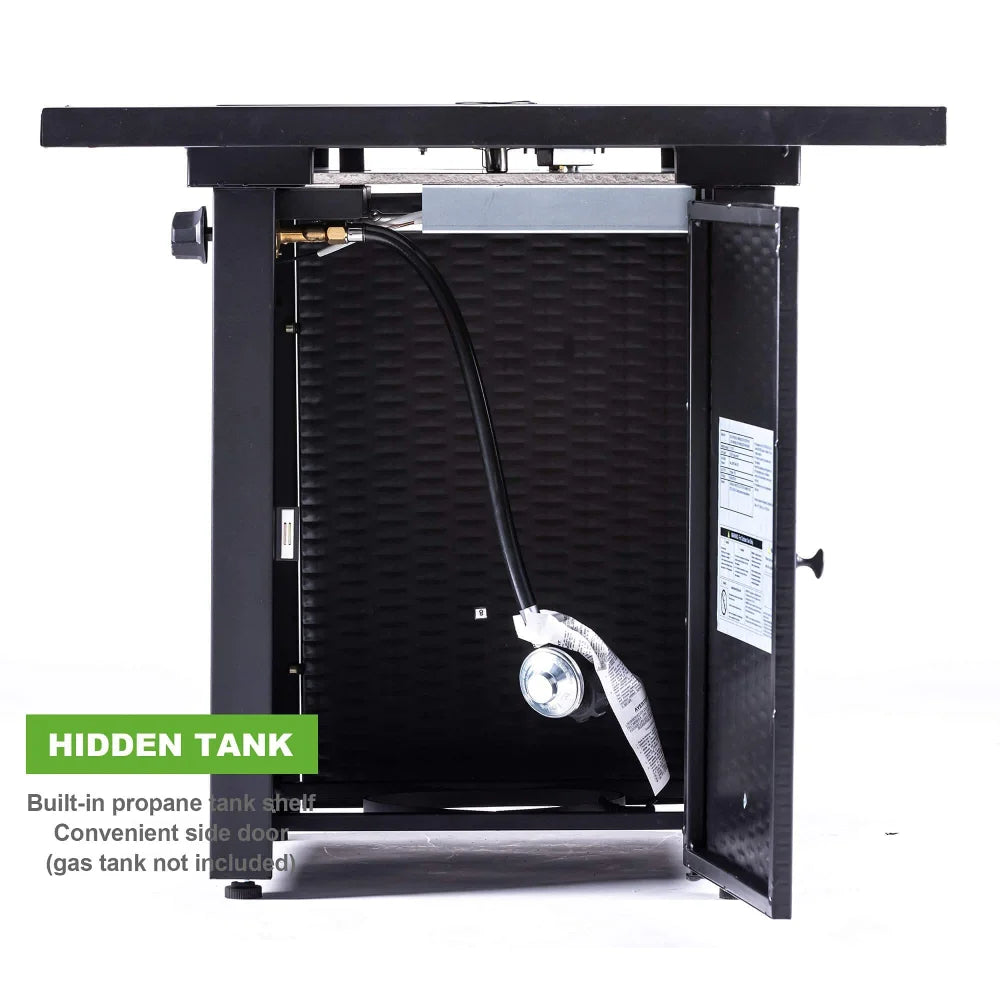 Hign-concerned Outdoor Propane Fire Pit Table 50,000 BTU