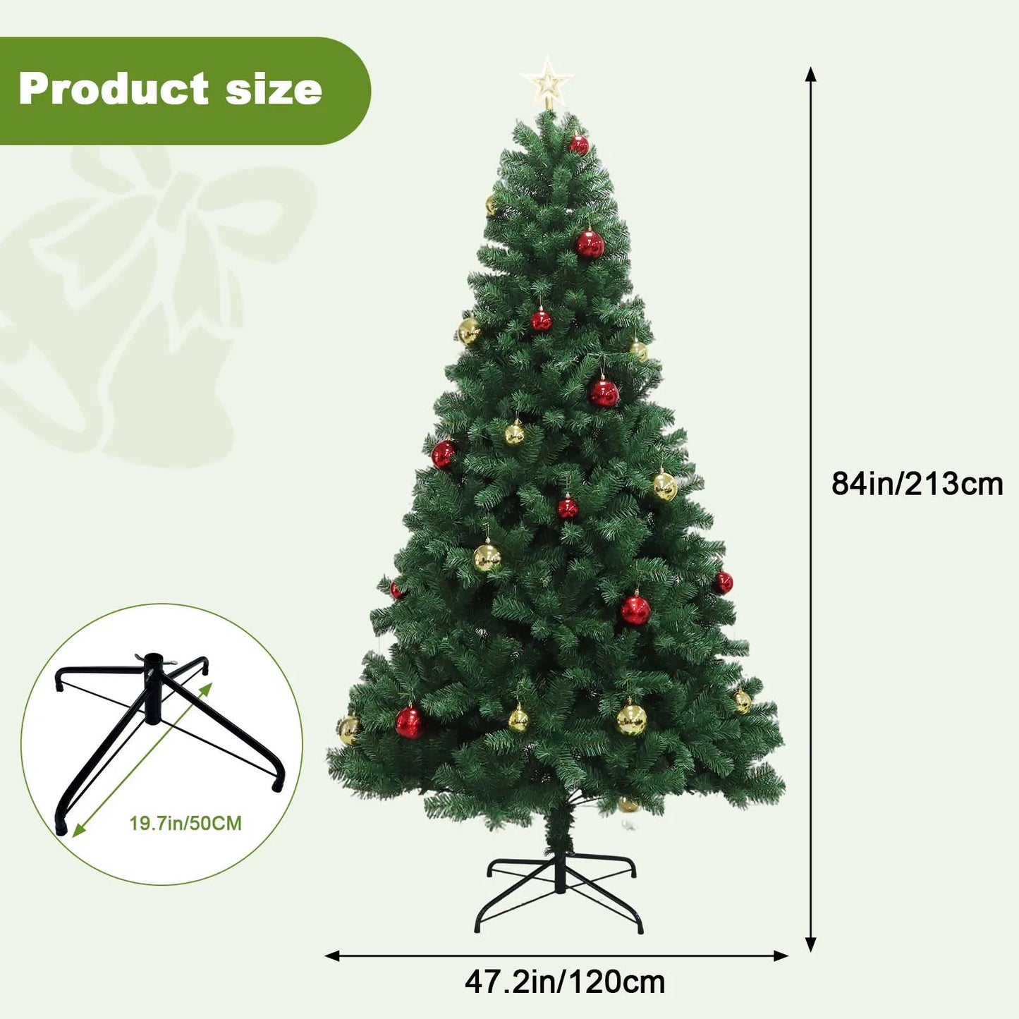 Artificial Christmas Tree With Lights Remote