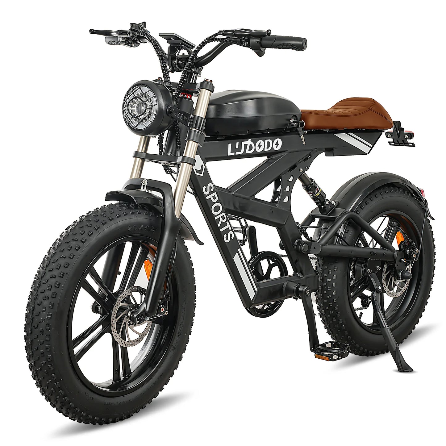 Max Speed AK2 1500W Fat Tire Electric Bike 48V Battery