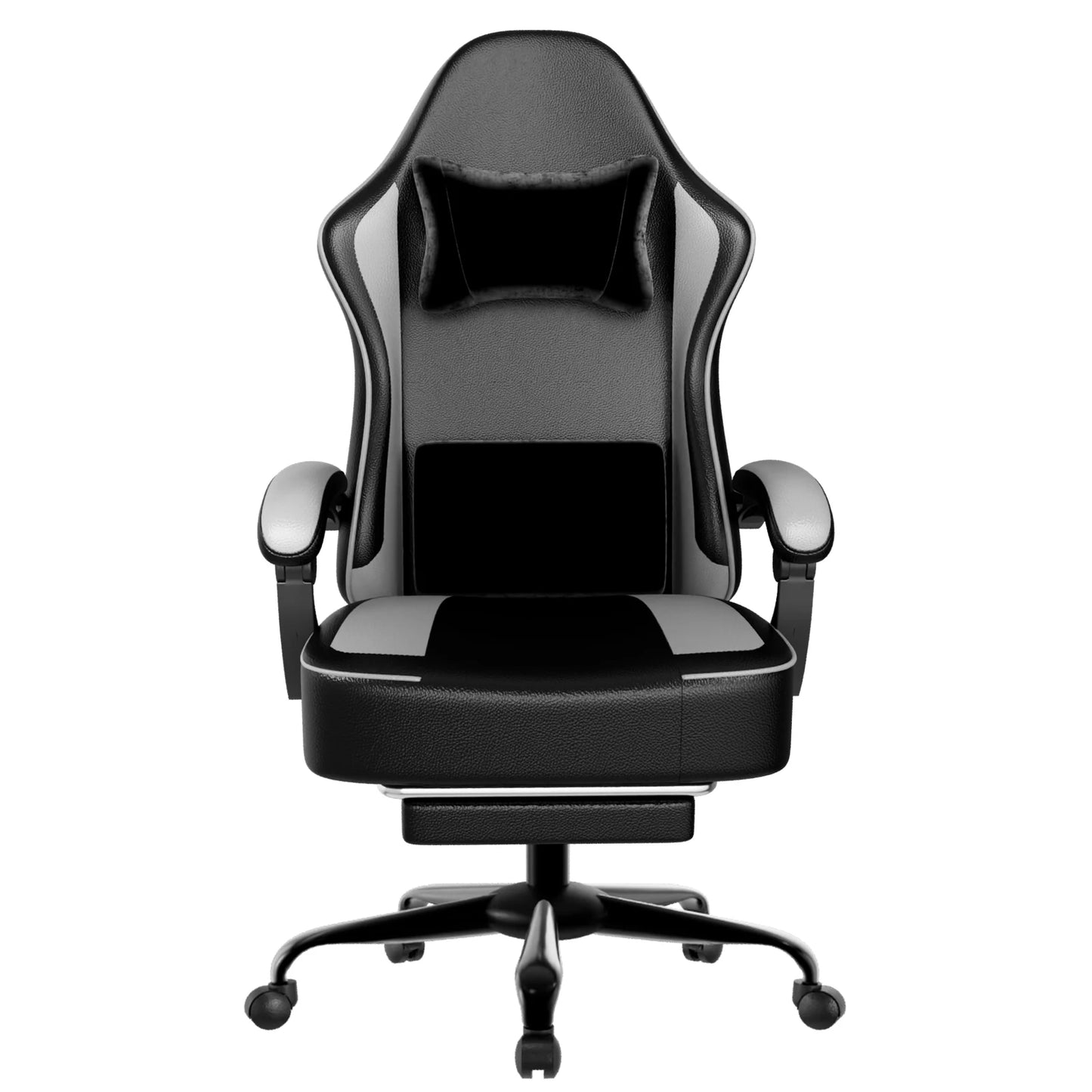 AnYu Furniture Gaming Chair With Pocket Spring Cushion And Footrest