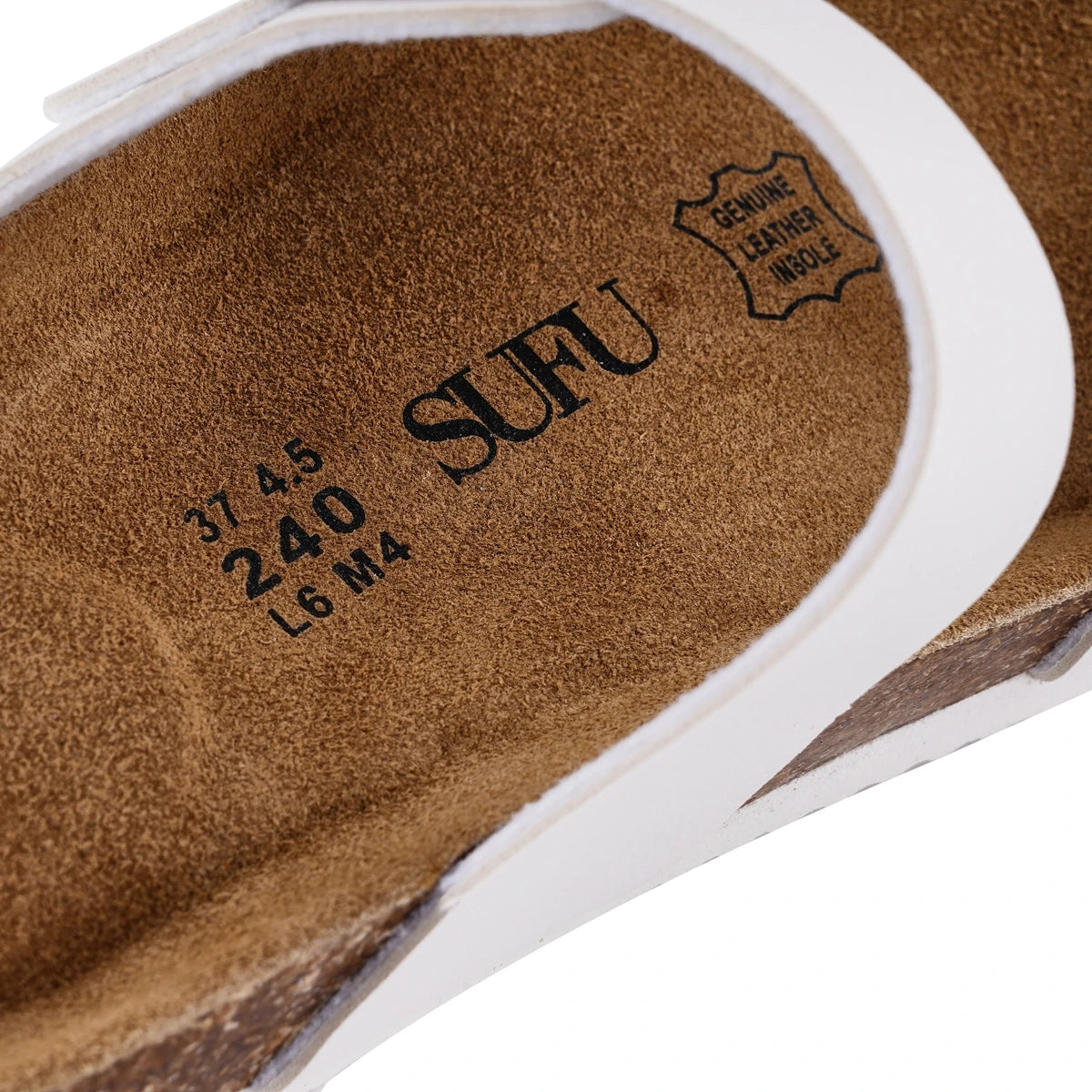 SUFU Leather Outdoor Sandals Buckle Non Slip Women Flip Flops