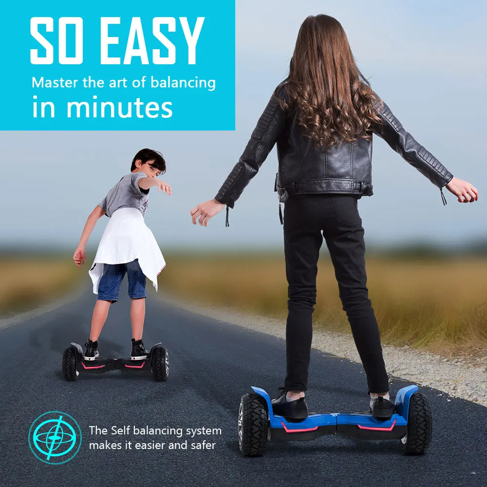 Warrior 350W Dual-Motor Off-Road Self-Balancing Scooter With Speaker