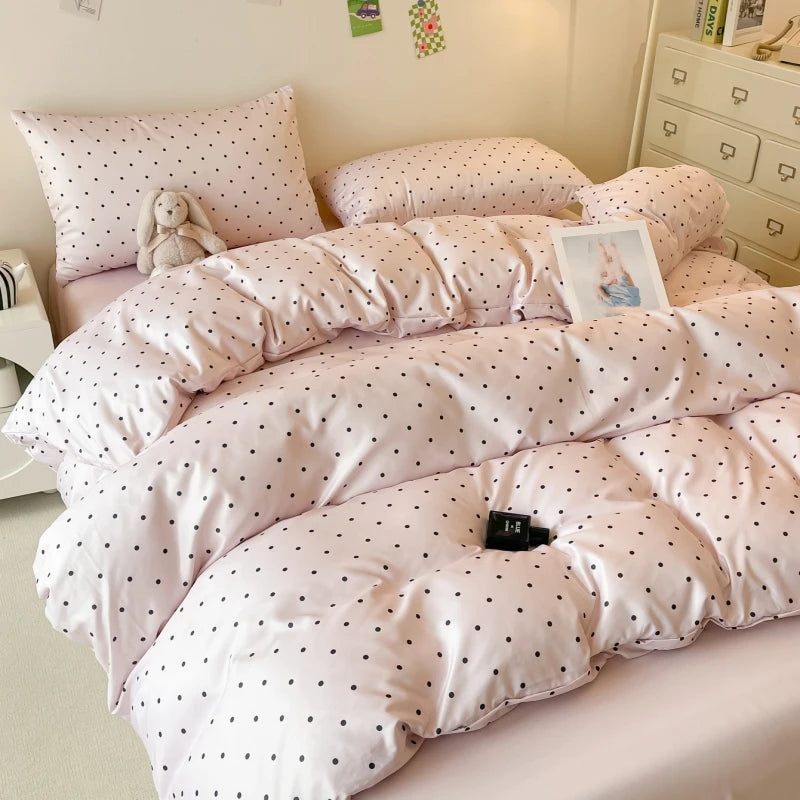 Satin Duvet Cover Set 3 Piece With Pillowcases Soft And Comfortable