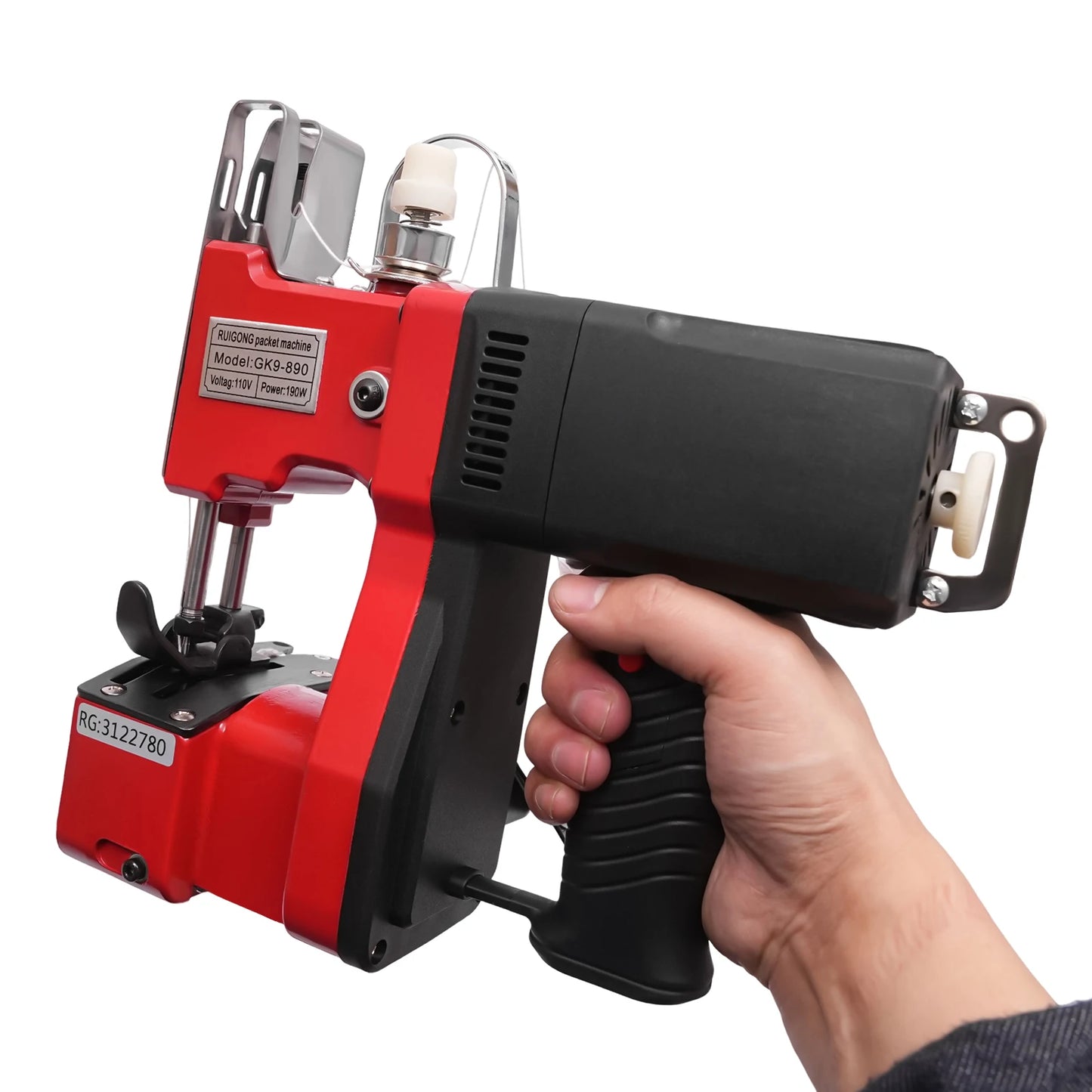 Hign Concerned Portable Electric Bag Stitching Closer 110V