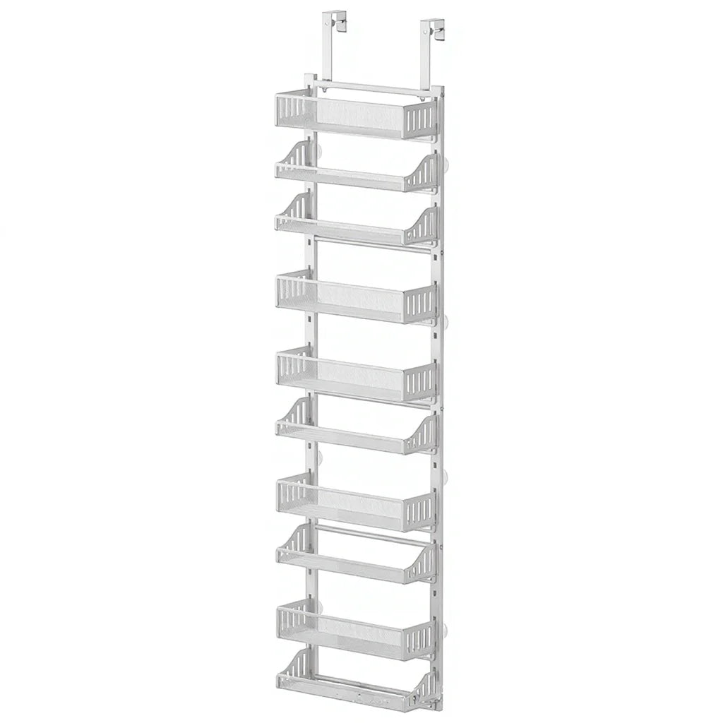 TWISTER.CK Over The Door Pantry Organizer 10 Tier Heavy Duty Metal Rack