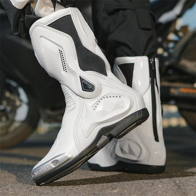 Zhejiang Motorcycle Cross-Country Professional Racing Boots For Men Breathable Gear