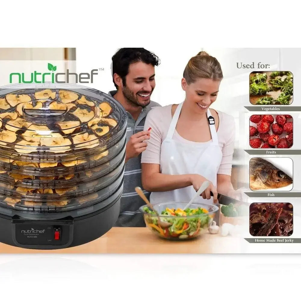 XMSJ Electric Food Dehydrator Multi-Tier Preservation System