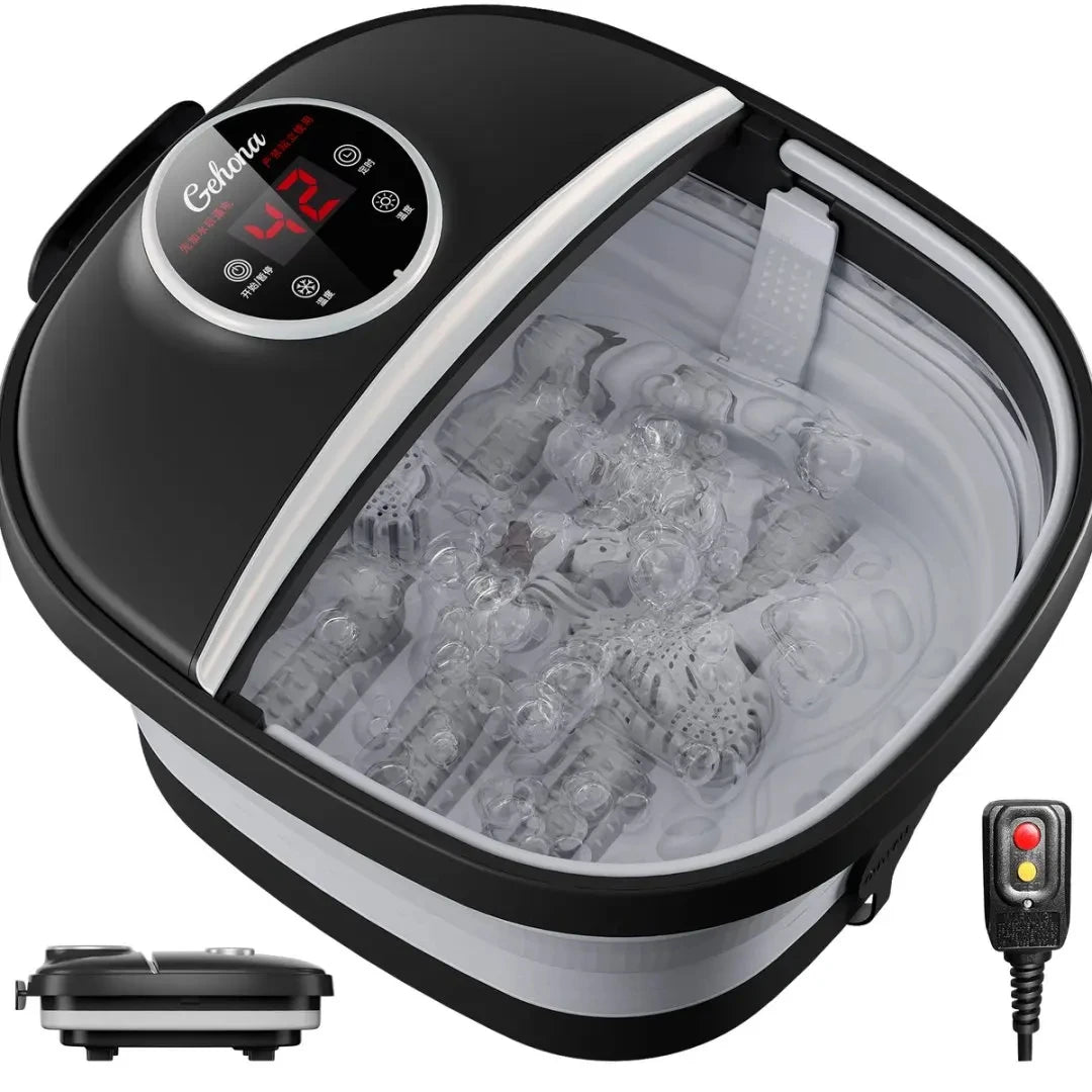 Cover Foot Spa Smart Folding Deep Foot Bath With Heat