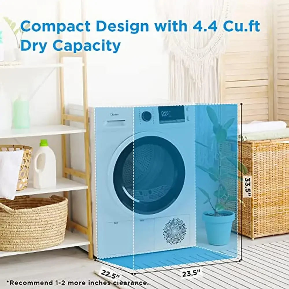 XMSJCN Energy Efficient Ventless Stackable Heat Pump Dryer