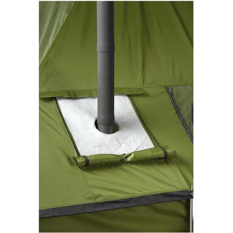 YTYIN Outdoor Wood Burning Stove Portable With Chimney