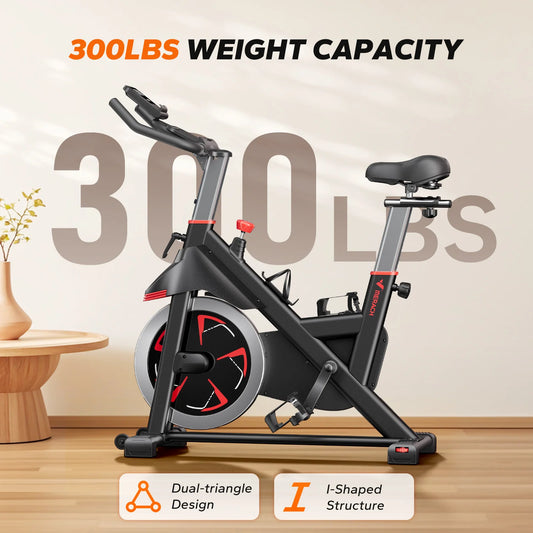 MERACH S38 Indoor Cycling Bike With Magnetic Resistance App