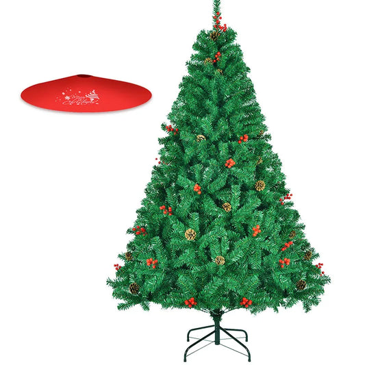 Classic Pine Artificial Christmas Tree With Metal Hinges