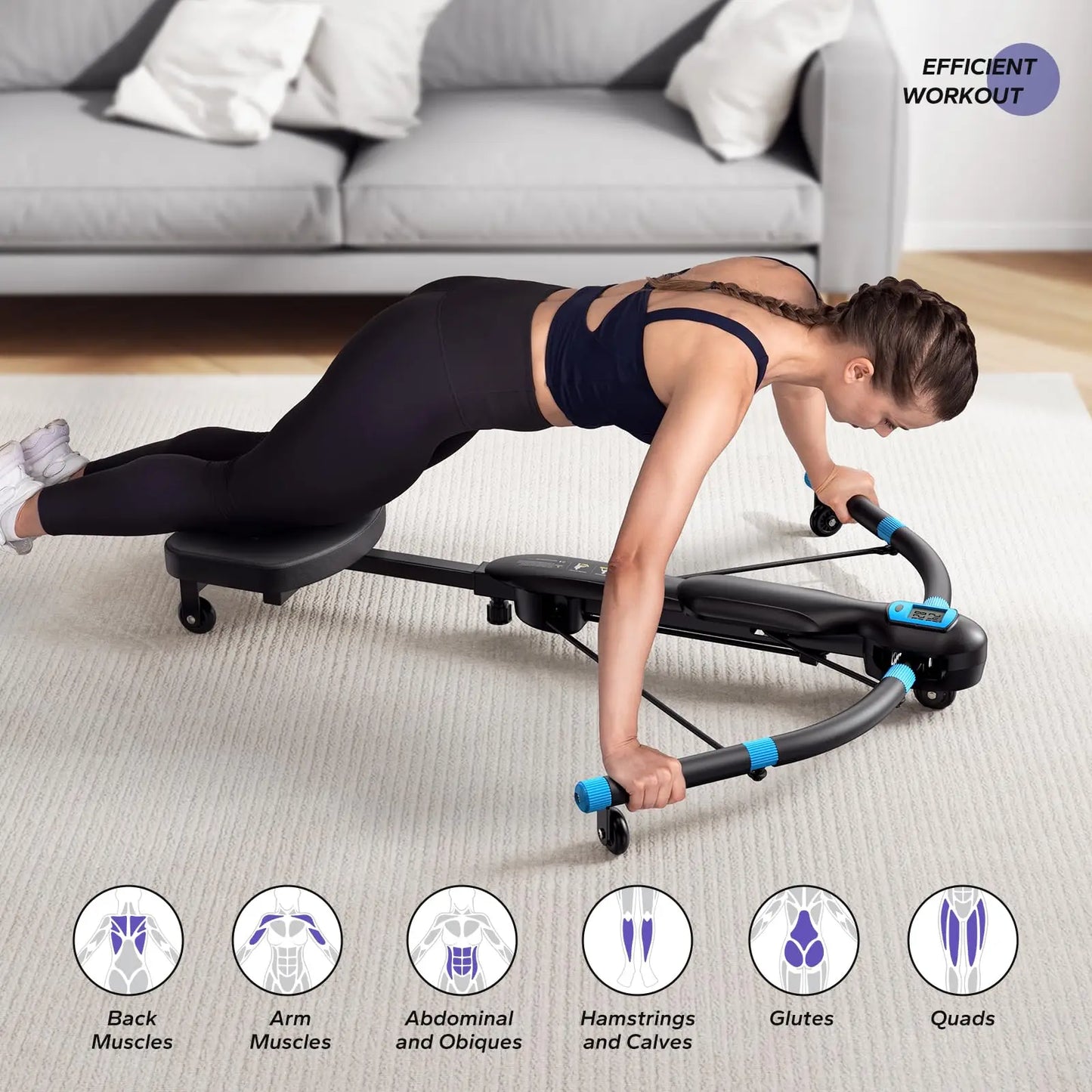 MERACH Core Trainers Ab Machine For Home Gym Multifunctional Equipment