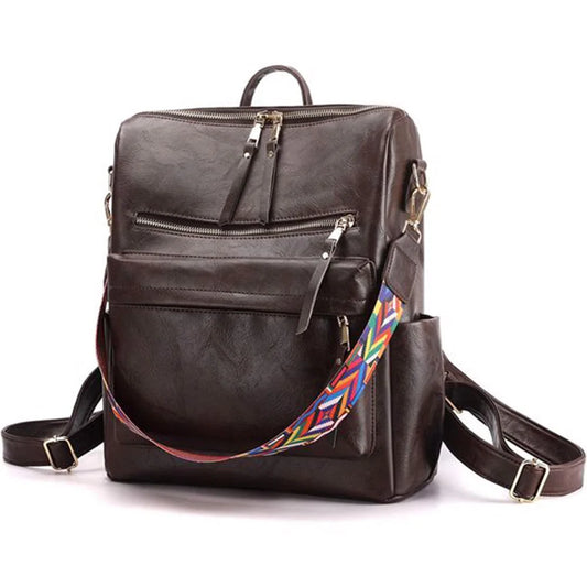 NONECN Women Backpack Purse Fashion School Bag Multipurpose Satchel
