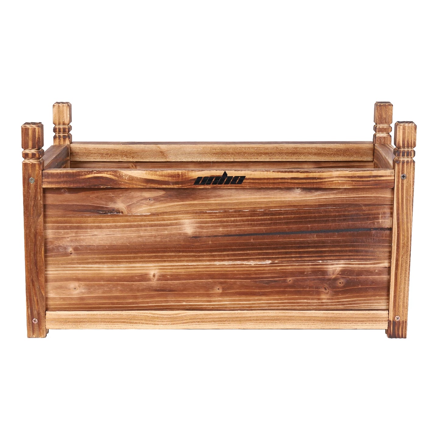 Raised Wooden Garden Planter Box For Flower Or Vegetable Planting