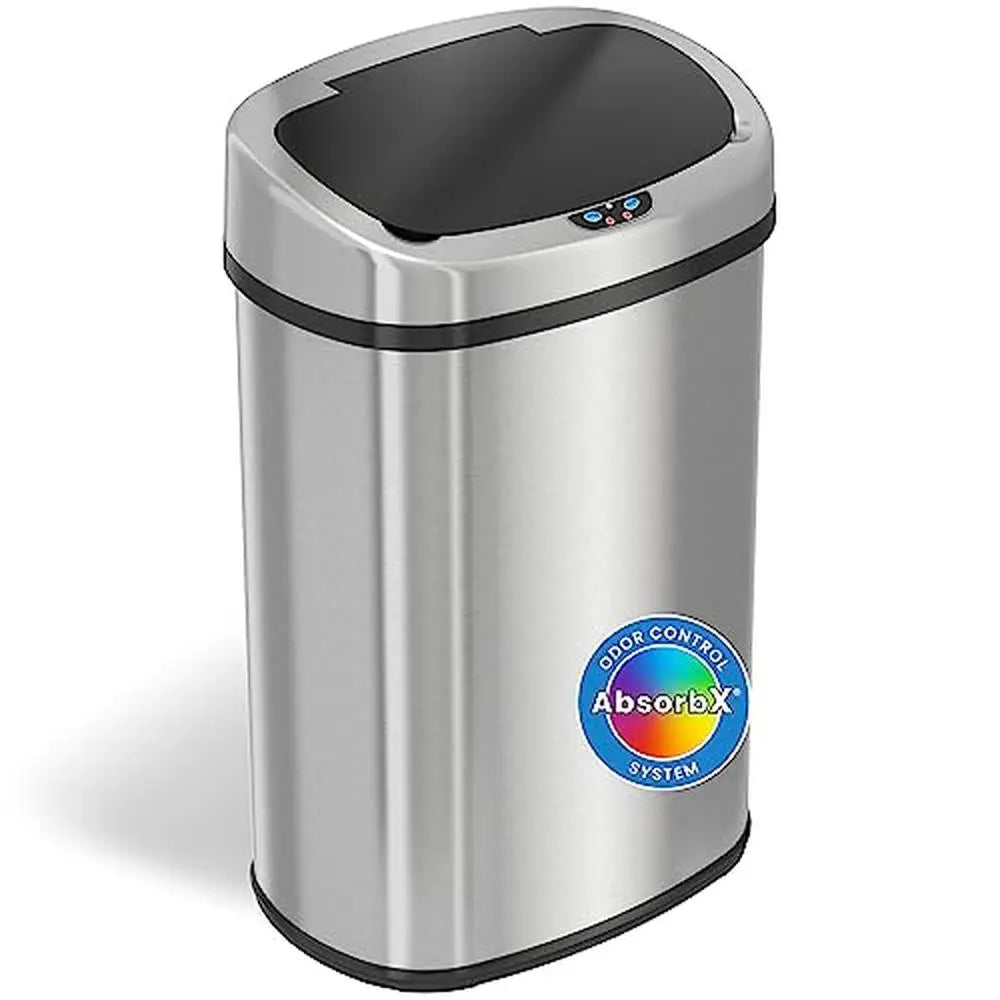 Fujian Touchless Motion-Sensor Stainless Steel Trash Can