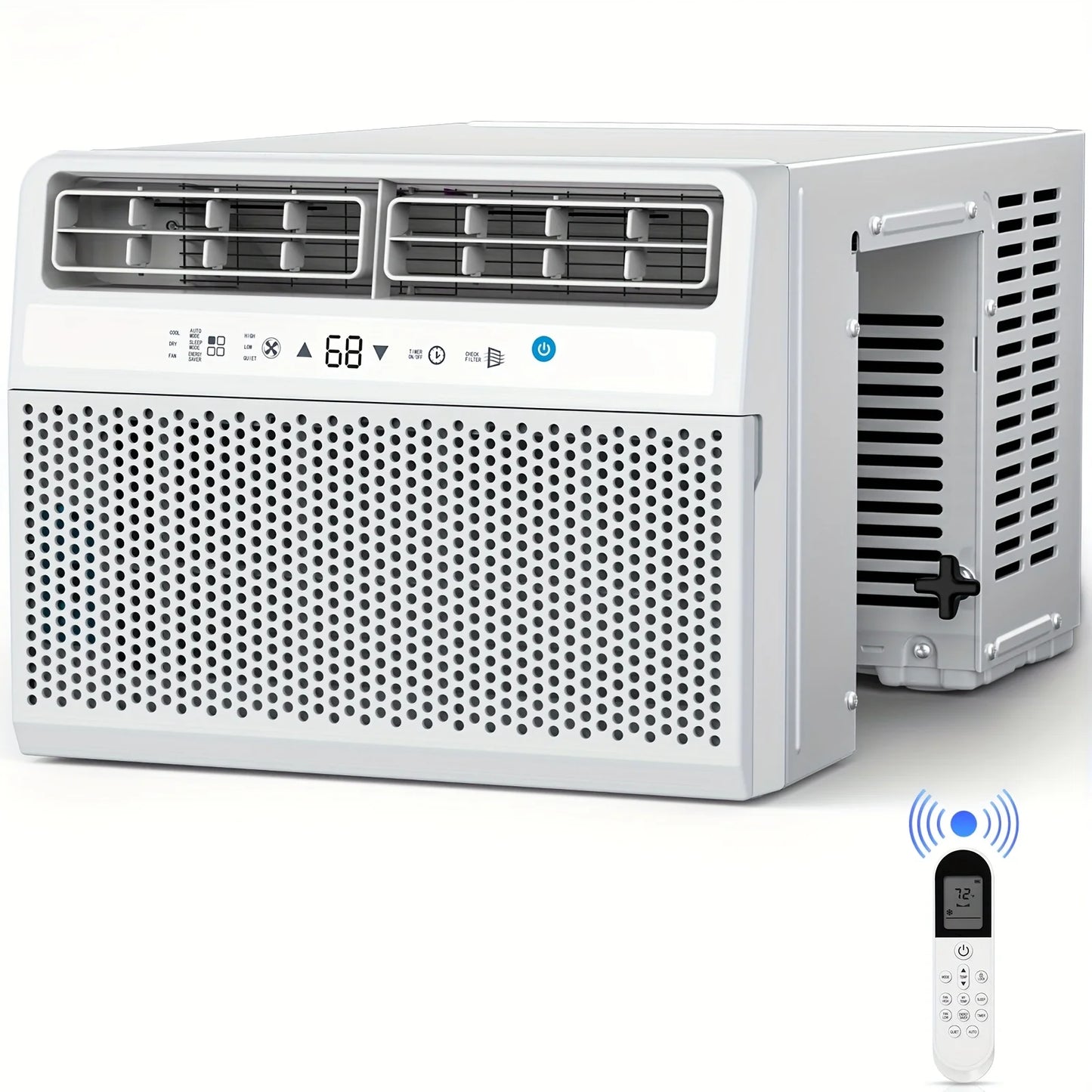 12000 BTU U Shaped Window Air Conditioner With Remote