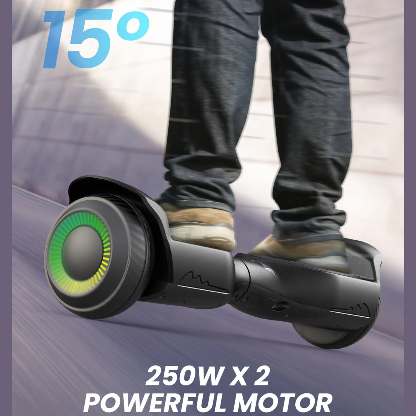 GYROORCE Self Balancing Hoverboard All Terrain LED Bluetooth