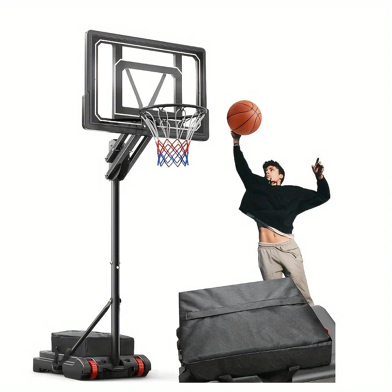 Outdoor Adjustable Portable Basketball Hoop System Pro