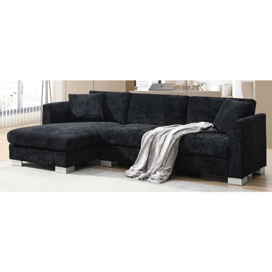 Hign Concerned Modern Cloud Sectional Sofa L Shaped Couch