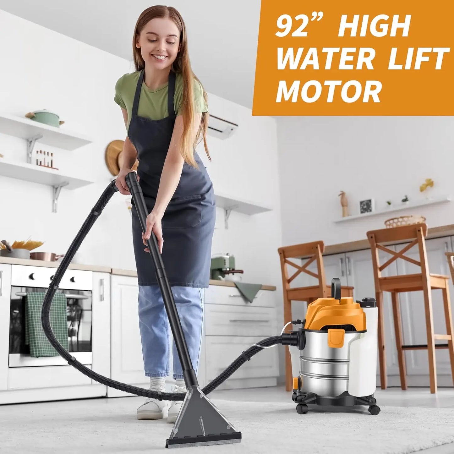 Shxih Shop Vacuum Wet Dry 3 In 1 Upholstery Car Detailing