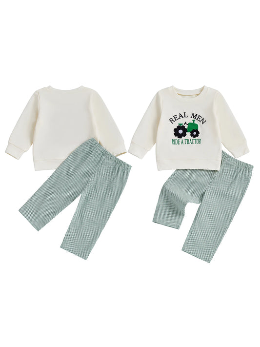 Toddler Boy Dinosaur Print T Shirt And Denim Shorts Set