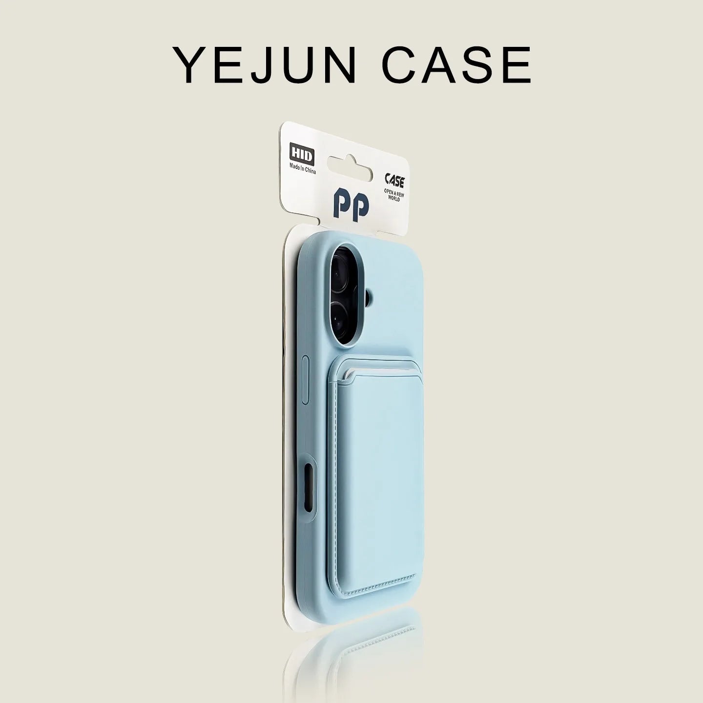 NONED Liquid Silicone Wallet MagSafe Phone Case for iPhone