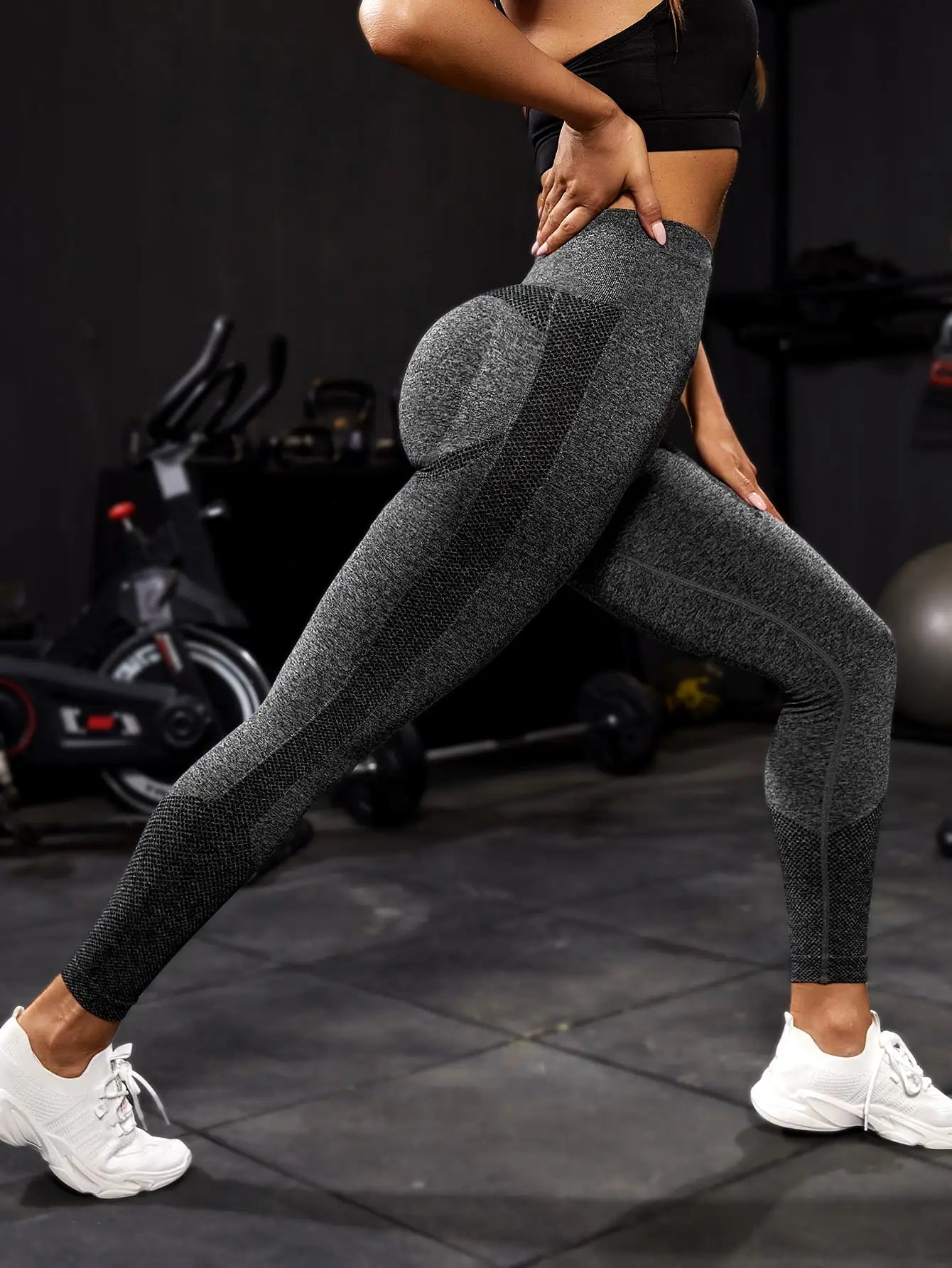 Women Yoga Leggings Seamless Workout Gym Push Up Fitness Pants