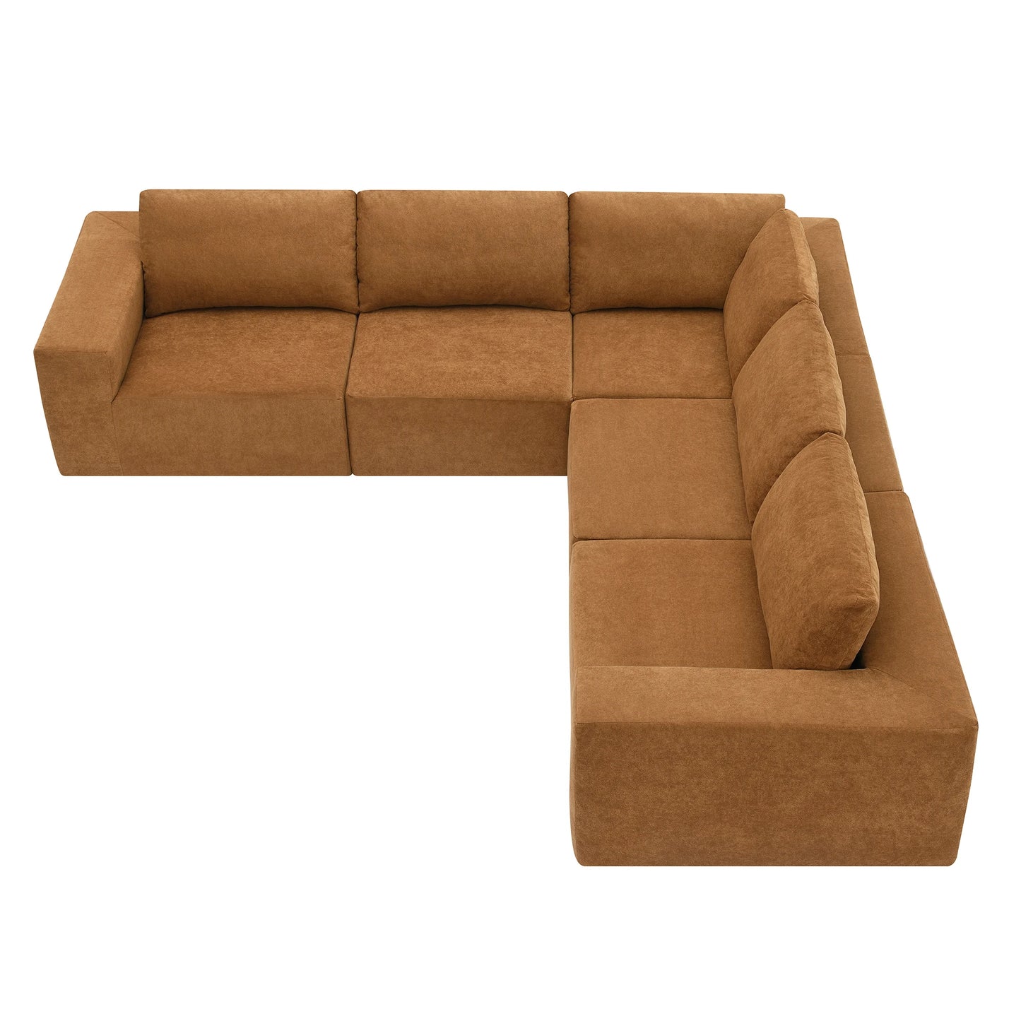 Wavesloop Modular Sectional Sofa No Assembly Required