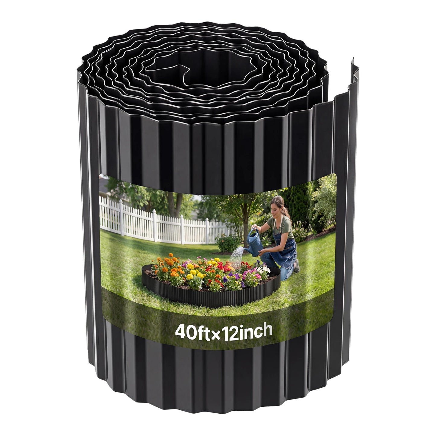 SucceBuy Galvanized Steel Landscape Edging For Flower Beds
