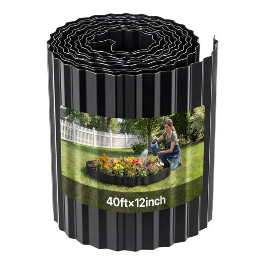 SucceBuy Galvanized Steel Landscape Edging For Flower Beds