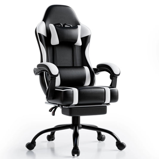 AnYu Furniture Ergonomic Gaming Chair Recliner With Massager