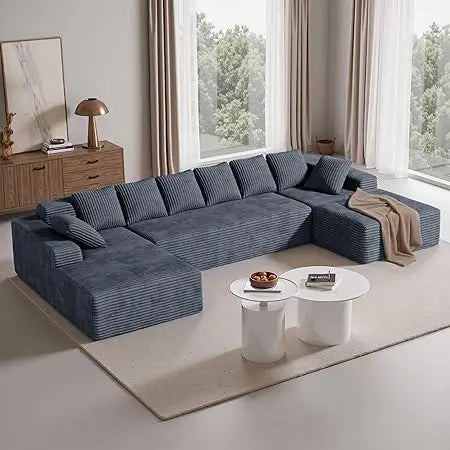 RBXC U Shaped Modular Cloud Sofa For Living Room Space