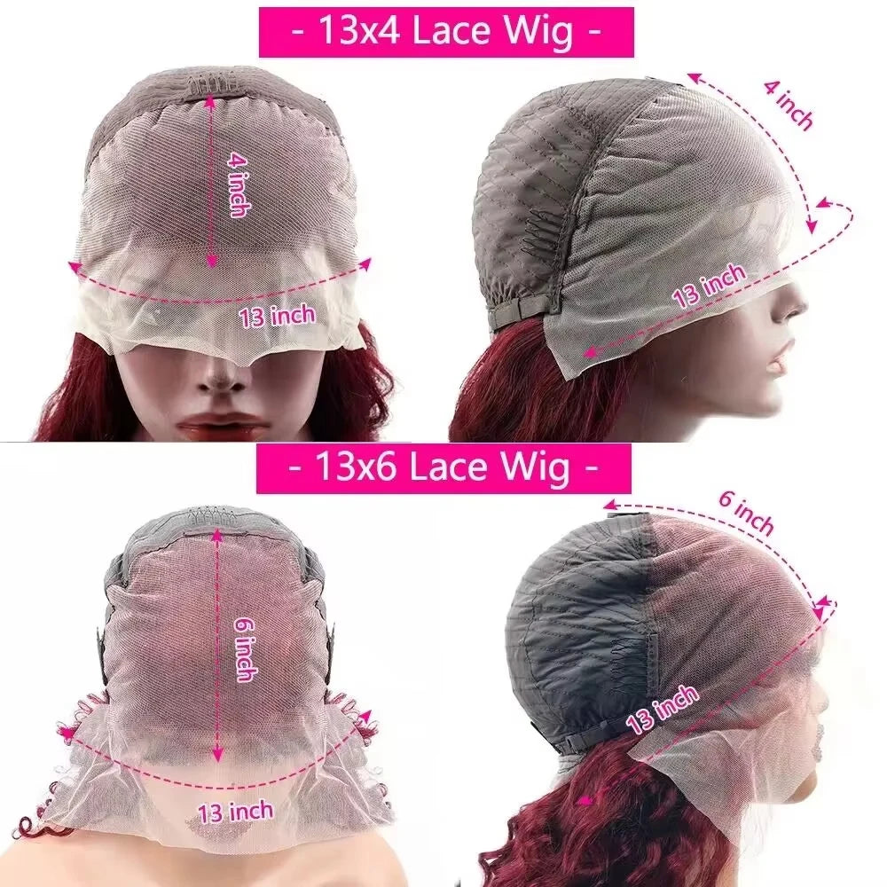 CanaryFly Remy Human Hair Lace Front Wig Body Wave Premium