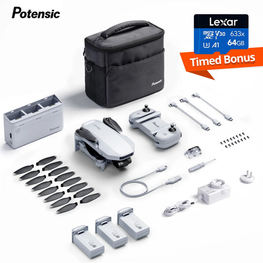 Potensic C0 4K GPS Drone With Professional-Grade 3-Axis Gimbal Return-Home