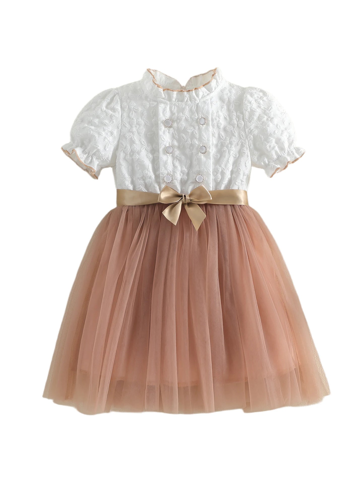 Elegant Flower Girl Lace Dress Vintage Style For Special Occasions