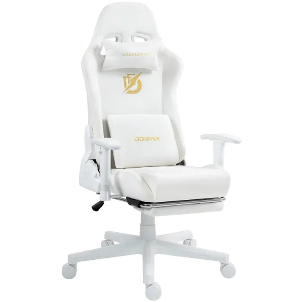 Dowinx Gaming Chair With Massage Lumbar Support For Adults Ergonomic