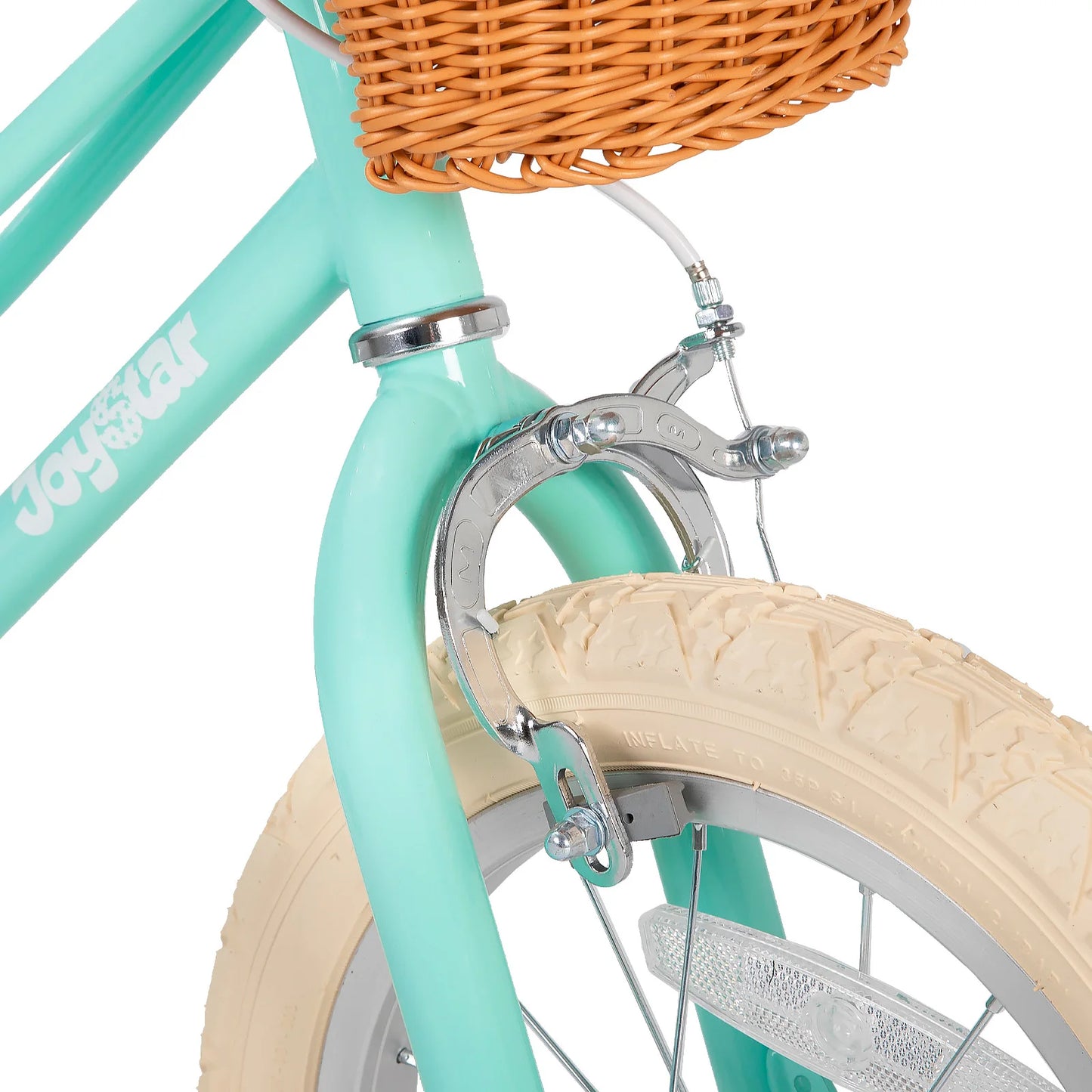Joystar Kids Bike With Front Basket And Training Wheels