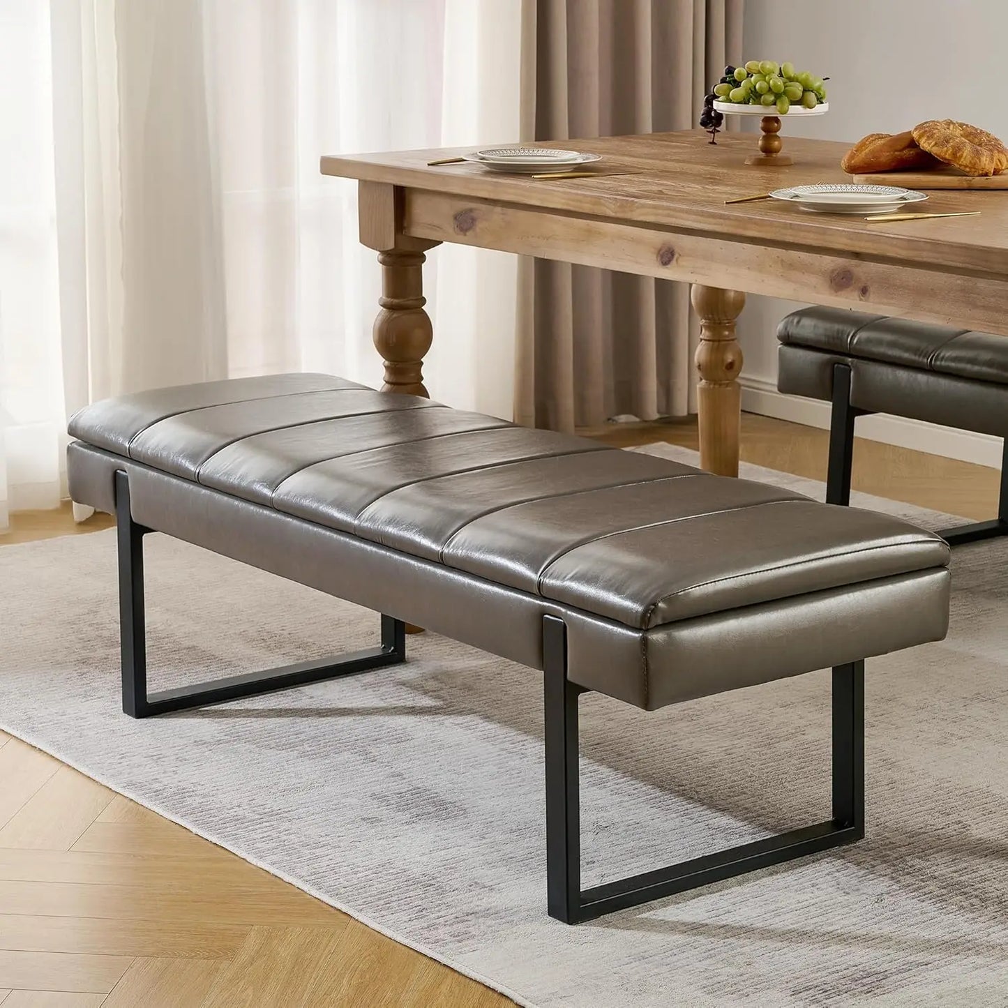 L Shaped Breakfast Nook Bench With Hidden Storage