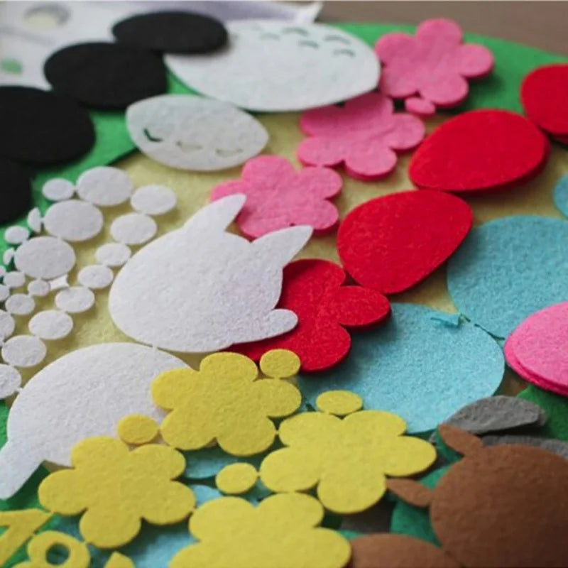DIY Handmade Felt Marine Clock For Home Decor And Kindergarten