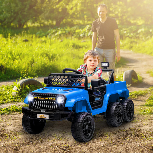 12V Kids Electric Car With 2WD 4WD Switchable Remote Control