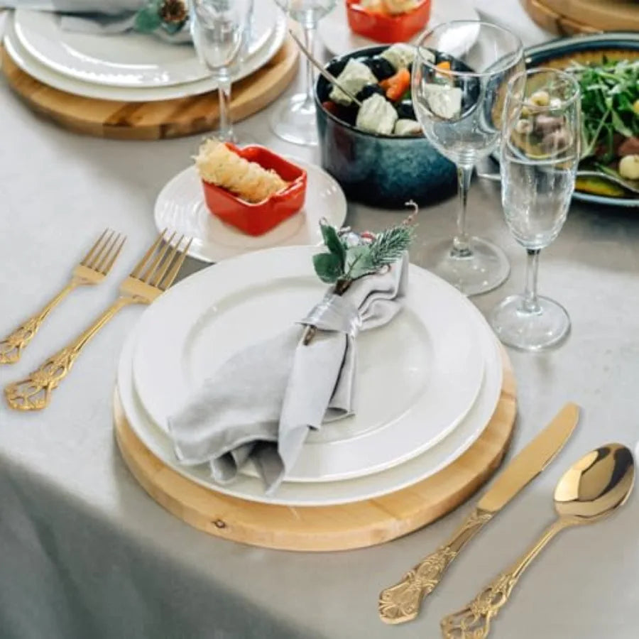 MDNG Retro Royal Stainless Steel Silverware Set Gift Box