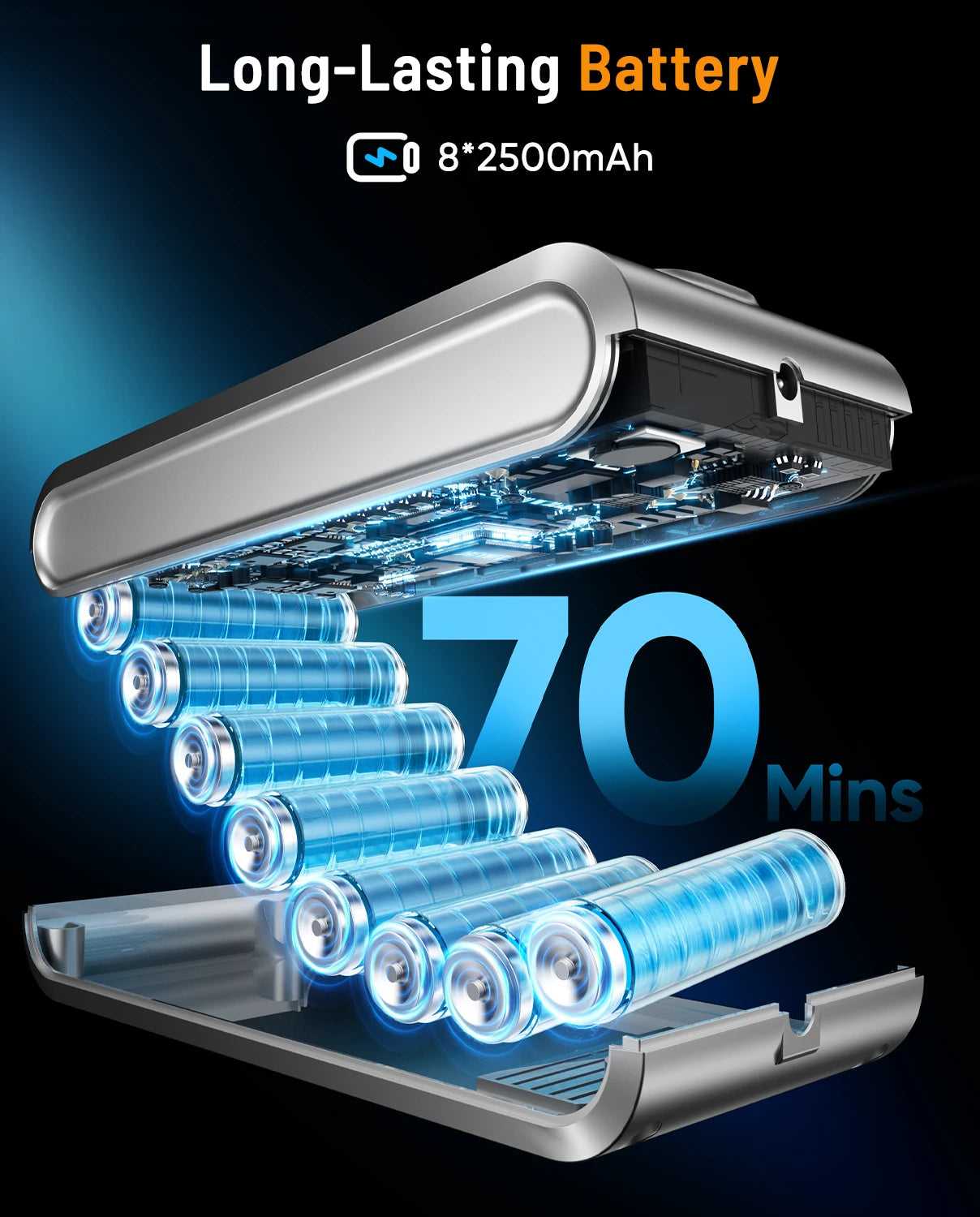 VAKERR X15 Pro Cordless Vacuum Cleaner 65KPa Strong Suction 70Min