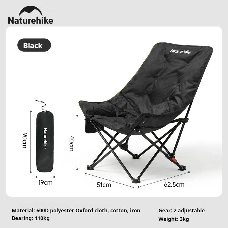 Naturehike Moon Chair High Back Folding Lounge Seat